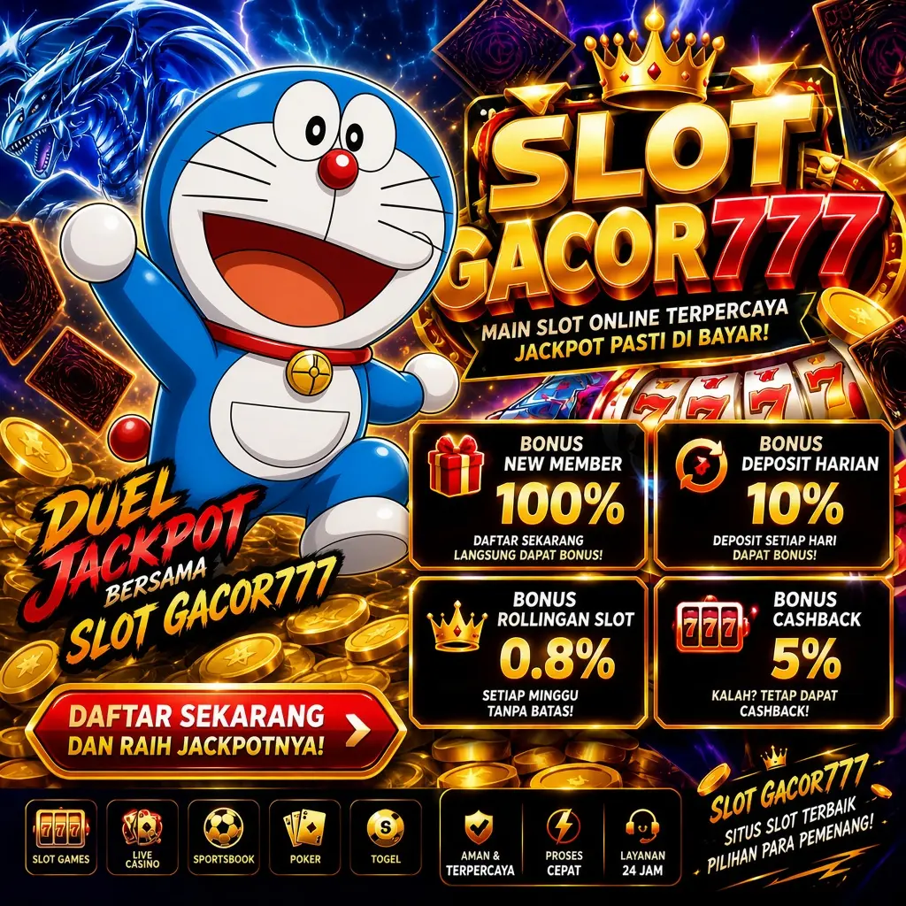 GACOR777 | Situs Slot Gacor 777 dengan Pilihan Game dan Informasi Slot Online Terbaru